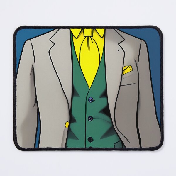 Item preview, Man in Green Waistcoat designed and sold by Fabstract.
