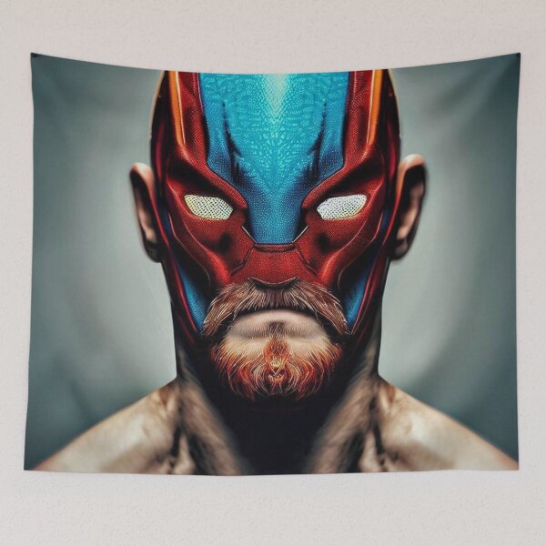 Item preview, Super hero, portrait designed and sold by jsebouvi.