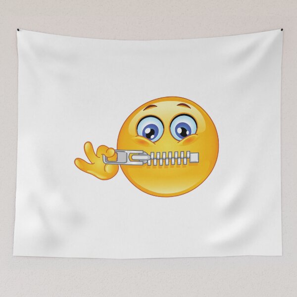 Item preview, ZIPPER MOUTH EMOJI designed and sold by Art-RAY.