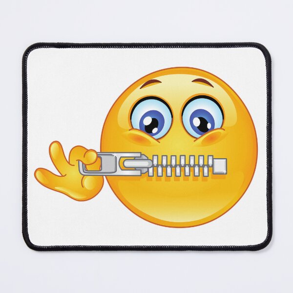 Item preview, ZIPPER MOUTH EMOJI designed and sold by Art-RAY.