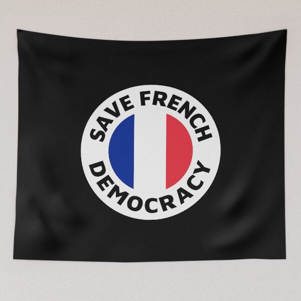 Item preview, Save French Democracy - France Protest designed and sold by ViewerEqualsPhoton.