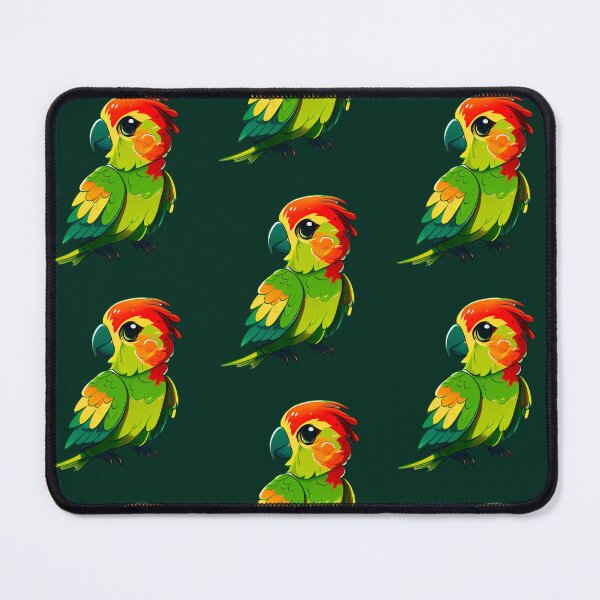 Item preview, Colorful Happy Parrot - Vibrant Portrait for Bird Lovers designed and sold by CybRunner.