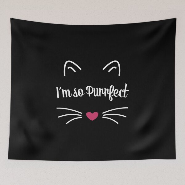 Item preview, I'm so purrfect_dark Edition! designed and sold by derKatzenmensch.