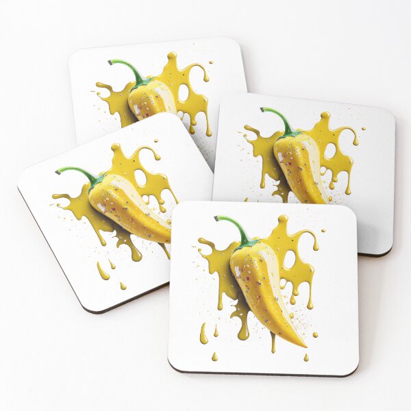 Item preview, Banana Pepper Splash Art designed and sold by CarrotStick.