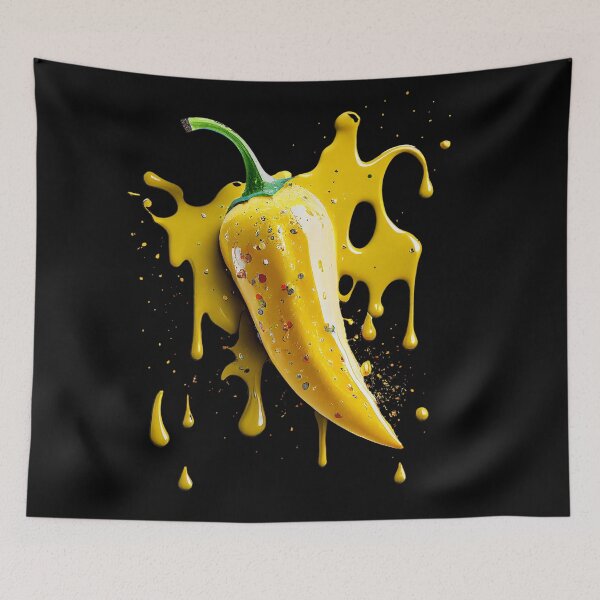 Artikelvorschau, Banana Pepper Splash Art entworfen und verkauft von CarrotStick.