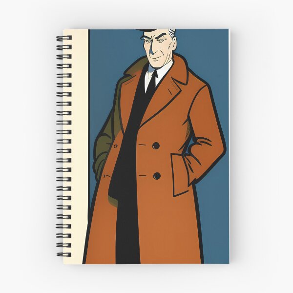 Item preview, Man in Overcoat designed and sold by Fabstract.