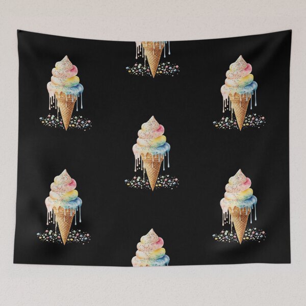 Item preview, Colorful ice cream designed and sold by MagicWardrobe.