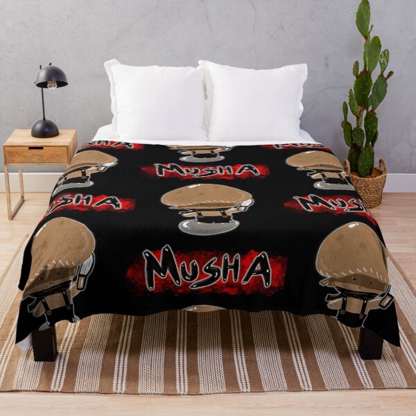Item preview, Musha Mushroom Warrior designed and sold by BubbleFluffCo.