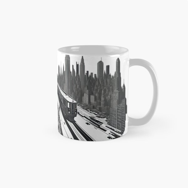Item preview, New York subway - NYC Subway Black and white designed and sold by MayaDelaye.