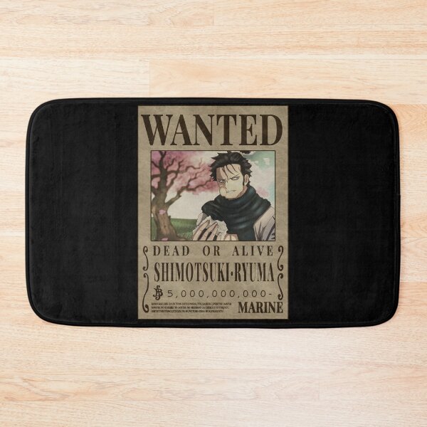 Item preview, Shimotsuki Ryuma Bounty One Piece Sword God Wanted  designed and sold by One Piece Bounty Poster.