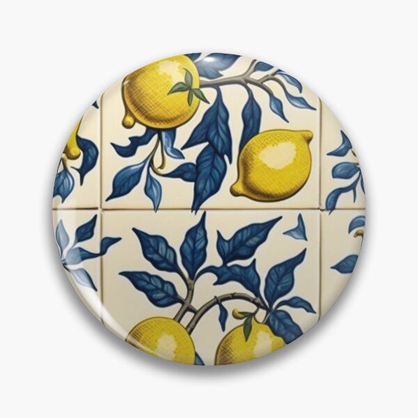 Item preview, Lemon Tile Pattern designed and sold by AtelierNethys.