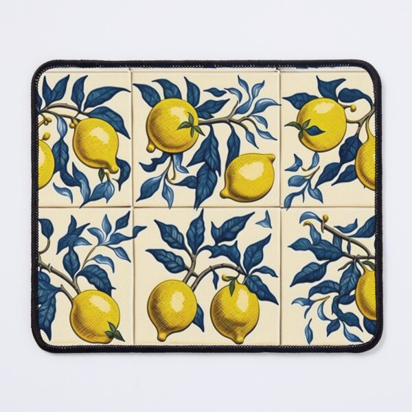 Item preview, Lemon Tile Pattern designed and sold by AtelierNethys.