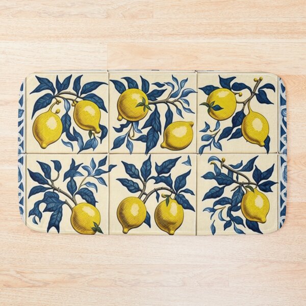 Item preview, Lemon Tile Pattern designed and sold by AtelierNethys.