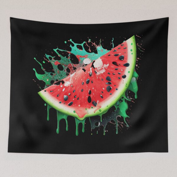 Item preview, Watermelon Splash Art designed and sold by CarrotStick.