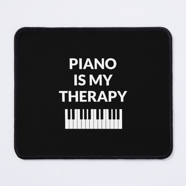 Item preview, Piano is my therapy designed and sold by Inspirationmotivation.