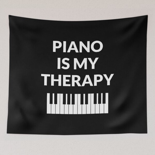 Item preview, Piano is my therapy  designed and sold by Inspirationmotivation.