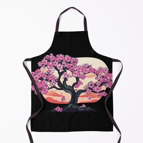 Artikelvorschau, Cherry Blossom Tree Sunset - Anime Shirt entworfen und verkauft von KAIGAME Art.