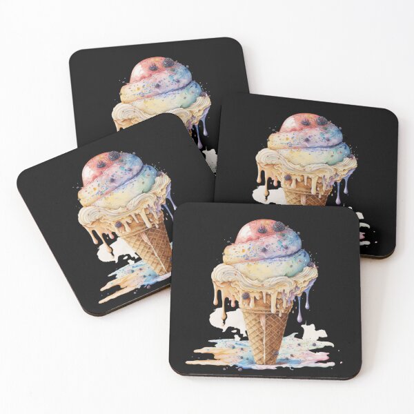 Item preview, Colorful ice cream designed and sold by MagicWardrobe.