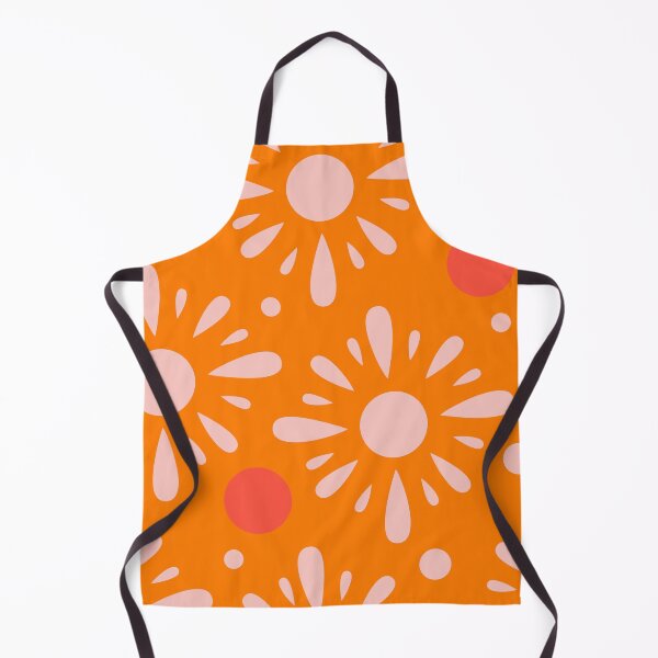 Item preview, Suns on orange, pattern designed and sold by BlueLela.
