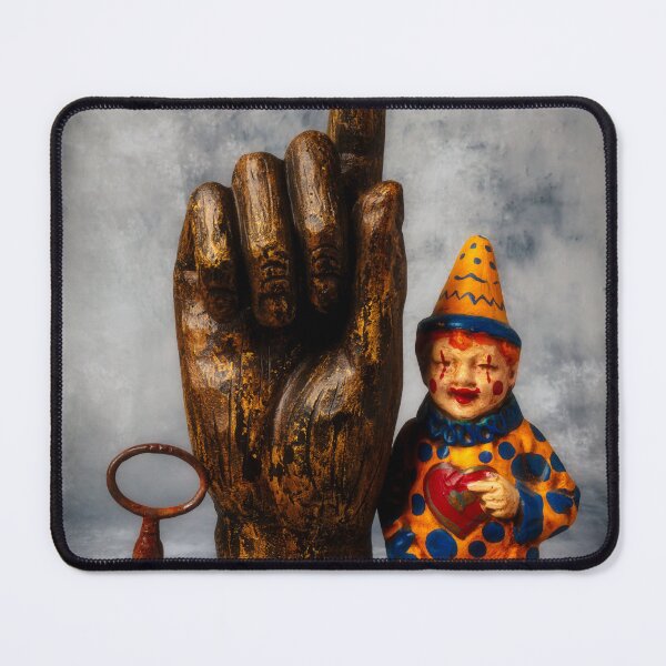 Item preview, Hand And Vintage Clown Toy designed and sold by Garry Gay.