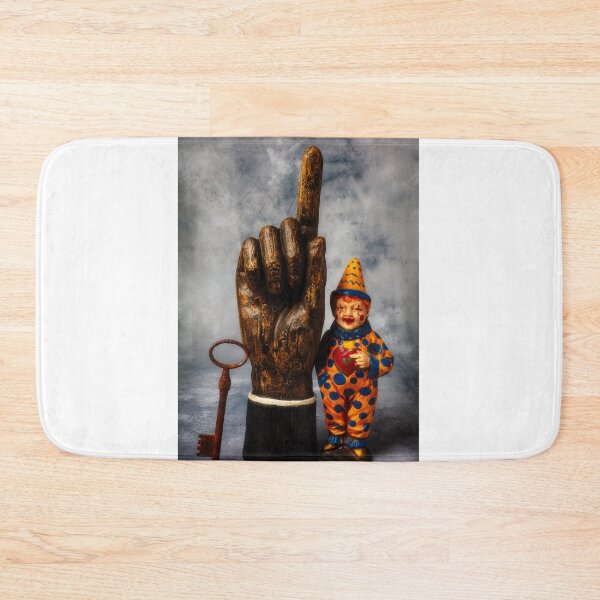 Item preview, Hand And Vintage Clown Toy designed and sold by Garry Gay.