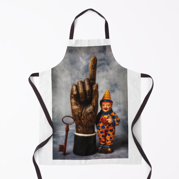 Item preview, Hand And Vintage Clown Toy designed and sold by Garry Gay.