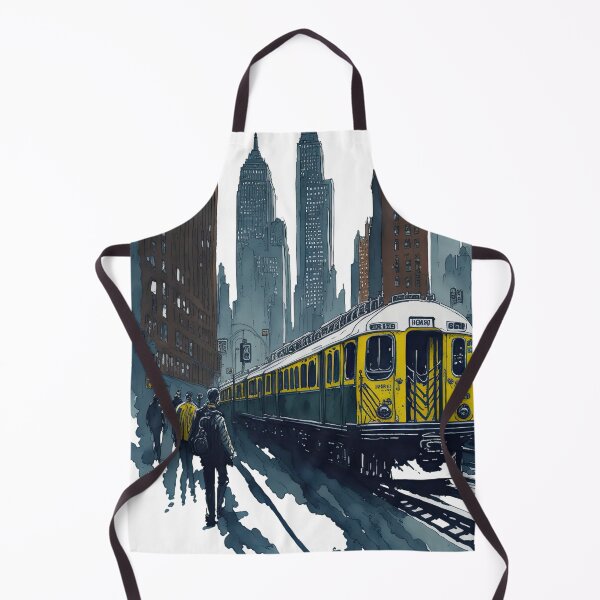 Item preview, New York subway - NYC Subway watercolor designed and sold by MayaDelaye.