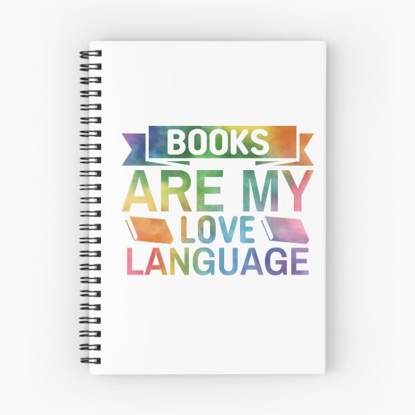 Item preview, Books are my love language (Rainbow) designed and sold by AvrgJane.