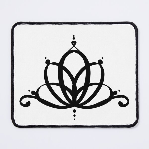 Item preview, black vector flower designed and sold by Avirona.