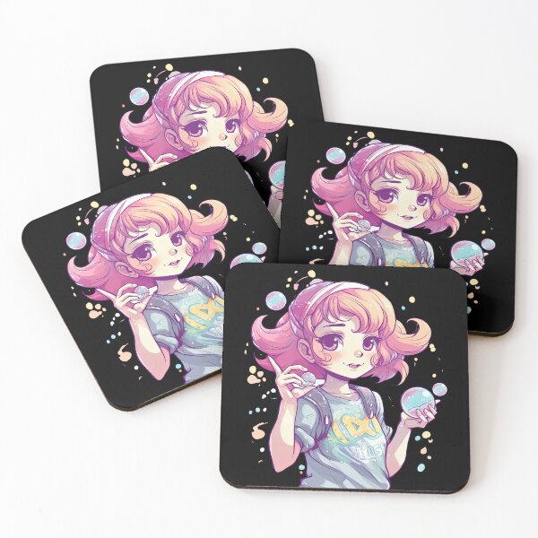 Item preview, A Blissful Escape with Iridescent Bubble Art designed and sold by DooodleGod.