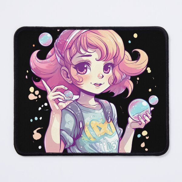 Item preview, A Blissful Escape with Iridescent Bubble Art designed and sold by DooodleGod.