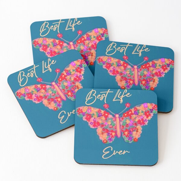 Item preview, Best Life Bright Wildflower Butterfly Journal Etc. designed and sold by IvaRenee.
