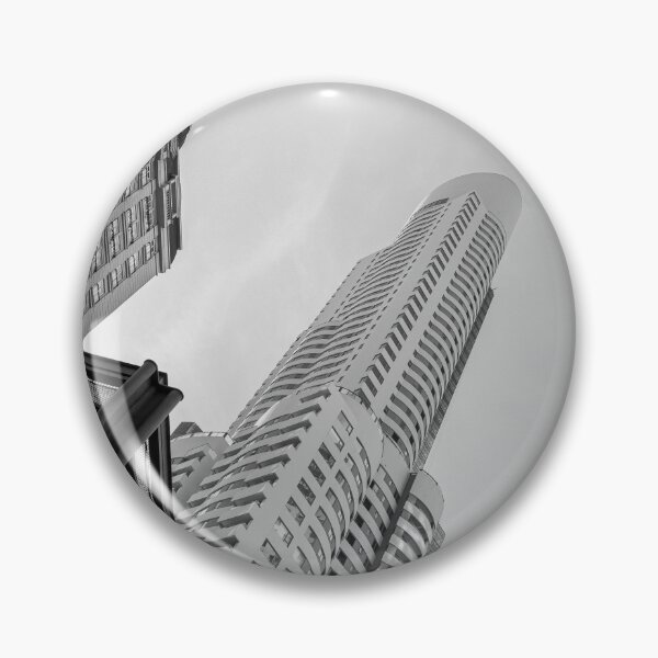 Item preview, Modern buildings in Puerto Madero, Buenos Aires. Cityscape photo in HDR black and white designed and sold by nachodramis.