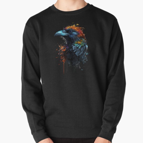Splash Art Animals #2 Pullover Sweatshirt