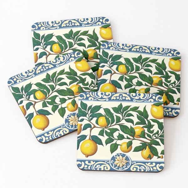 Item preview, Citrus Tile Pattern designed and sold by AtelierNethys.