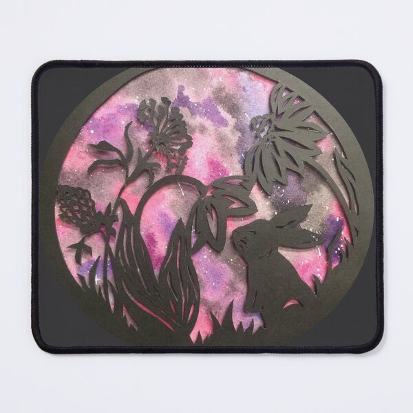 Item preview, Watercolor Card Cut Galaxy Silhouette designed and sold by Sproutopia-Art.