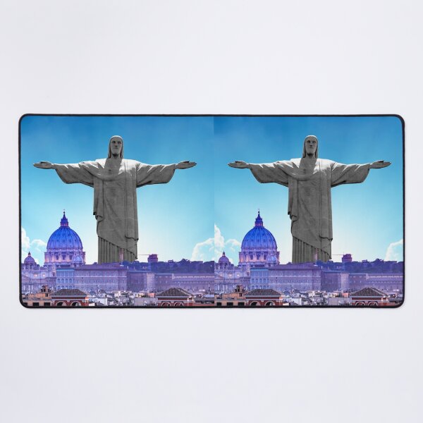 Item preview, Christ the Redeemer Goes To The Vatican designed and sold by CannyGoods.