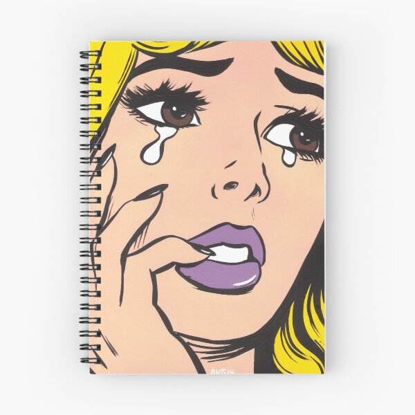 Item preview, Blonde Crying Comic Girl designed and sold by turddemon.