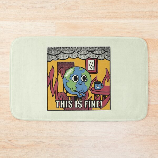 Item preview, Earth It's Fine Room on Fire by Tobe Fonseca designed and sold by Tobe Fonseca®.