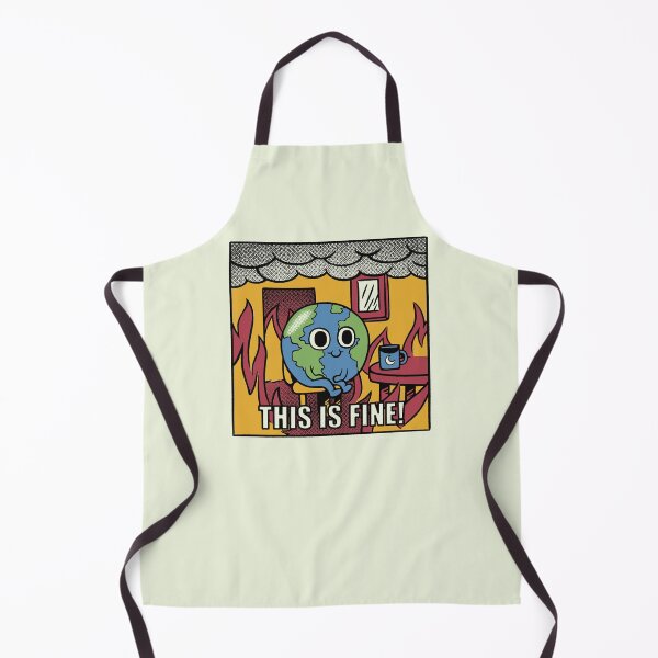 Item preview, Earth It's Fine Room on Fire by Tobe Fonseca designed and sold by Tobe Fonseca®.