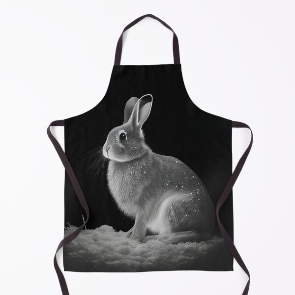 Item preview, Snow Rabbit Black and White designed and sold by Pencil-Art.