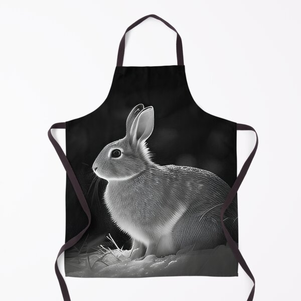 Item preview, Snow Rabbit Black and White designed and sold by Pencil-Art.