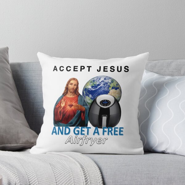 Item preview, Accept Jesus and Get a Free Airfryer designed and sold by DFerraz.