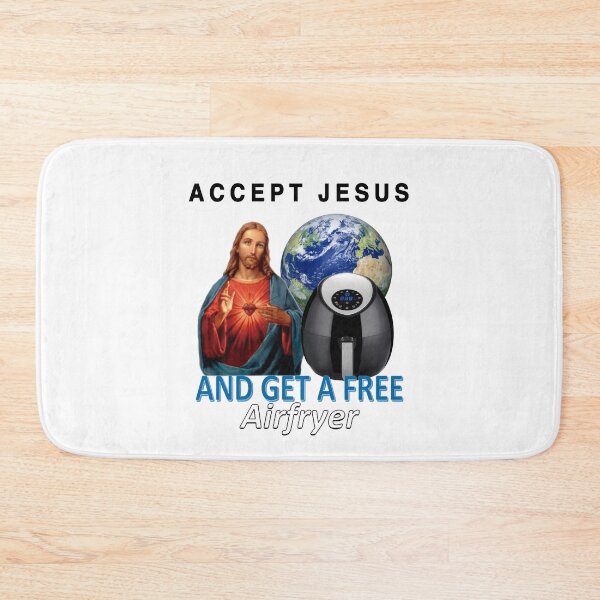 Item preview, Accept Jesus and Get a Free Airfryer designed and sold by DFerraz.