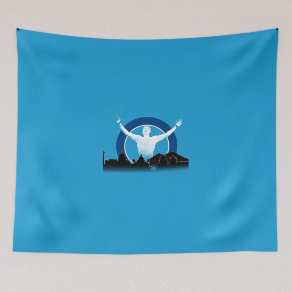 Item preview, Napoli supporter city skyline designed and sold by Fanaticos.