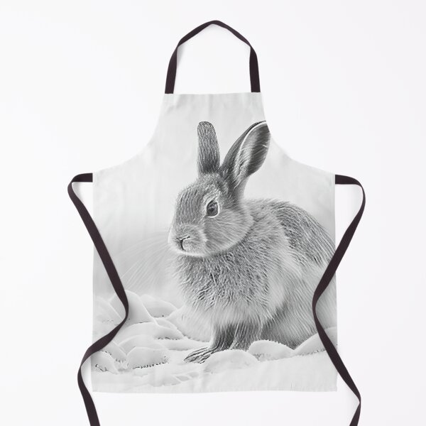 Item preview, Snow Rabbit Black and White designed and sold by Pencil-Art.