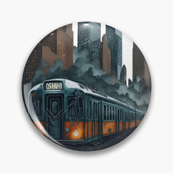 Item preview, New York subway - NYC Subway  Watercolor designed and sold by MayaDelaye.