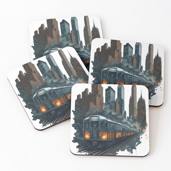 Item preview, New York subway - NYC Subway  Watercolor designed and sold by MayaDelaye.