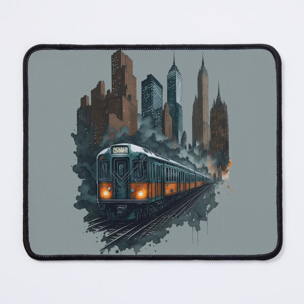 Item preview, New York subway - NYC Subway  Watercolor designed and sold by MayaDelaye.