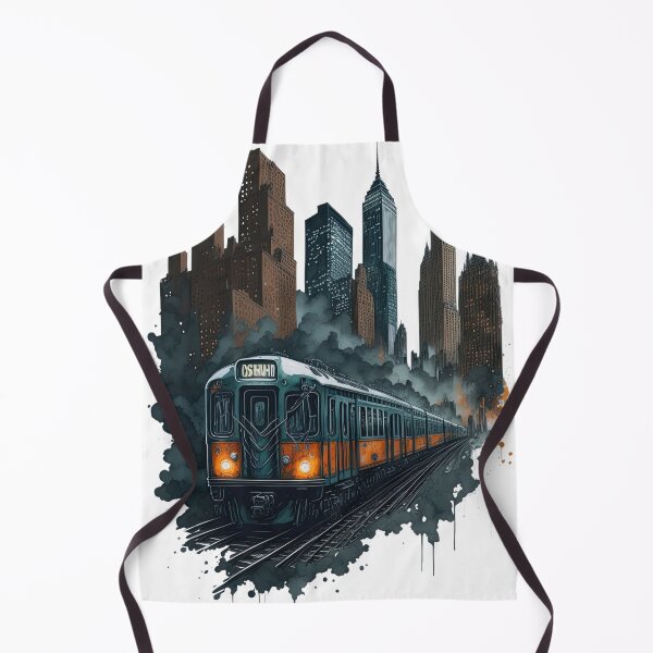 Item preview, New York subway - NYC Subway Watercolor designed and sold by MayaDelaye.